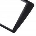 Aramox 2din Abs Radio Stereo Fascia Dash Frame Trim Bezel Replacement Fit For Civic Lhd 2001-2005 Black