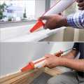 32 Pcs Caulk Finisher Kit Stainless Steel Caulking Nozzle Tips With Connection Bases For Professional Sealing 