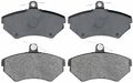 Sgd704m Service Grade Semi-metallic Disc Brake Pad Set For Suv High Performance Braking With Minimal Noise And Dusting 