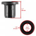 Caltric Rear Lower Outer Control Arm Bushing Kit For Polaris