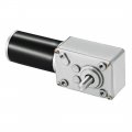 Dc 12v 220rpm 0 875kg Cm 8mm Single Shaft Self-locking Reversible Worm Gear Motor With Cable High Torque Speed Reduction 