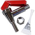 Bunn 02596 1000 Faucet Long Nose Red Handle Chrome Body Special For Bunn-o-matic 1 561198 