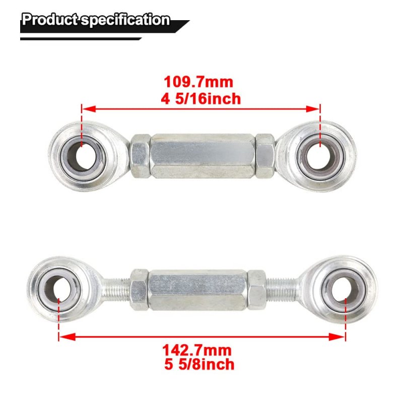 4 Steel Lowering Links Kit Rear Suspension Adjustable Fit For Crf300l 2021 2022 Crf300 Rally