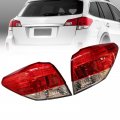 Ensyusuma Fit For 2010 2011 2012 2013 2014subaru Outback Tail Light Assemblya Left Driver And Right Passenger Sidelights Red 