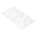 20pcs Cabinet Door Bumper Quiet Clear Slam Stopper Rubber Soft Close Bumpers Self Adhesive 2 48 X 39 0 1 Inch For Shower 