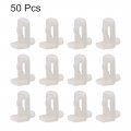 Uxcell Plastic Shelf Support Pegs 5mm -locking Mini Cabinet Clips Shelf Bracket Holder Peg For Kitchen Furniture Book Shelves