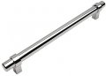 Cosmas 5 Pack 161-192ch Polished Chrome Contemporary Bar Cabinet Handle Pull 7-1 2 192mm Hole Centers 