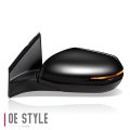 Ho1320296 Oe Style Driver Left Side Mirror Manual Folding Power Adjust Heated Glass Turn Signal Blind Spot Detection Aspherical