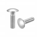 Uxcell Carriage Bolts Neck Bolt Round Head Square 304 Stainless Steel M12x45mm 2pcs