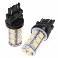 A Pair Of Car Vehicle Driving 3156 3157 18 5050 Smd Led Pure White 6000k Back Up Turn Signal Light Bulbs For Lamp 