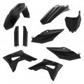 Full Plastic Kit Black For Honda Crf450rx 2017-2018 