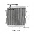Wflnhb Radiator With Cap Replacement For Honda Rancher 420 Trx420 Foreman 500 Trx500 19010-hp5-601