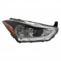 Halogen Headlight Assembly For 17-20 Nissan Kicks Headlamp Head Light Clear Lens Replacement 26010-5rl0a Right Passenger Side 