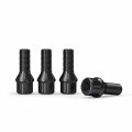 20pcs Locking Spline Black 12x1 5 Lug Bolts With Socket Key 26mm Oem Shank Length Cone Seat Compatible Bmw 128i 135i 318i 320i