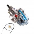 Pwk 32mm Carburetor With Throttle Cable For Honda Cr80 Cr125 Kawasaki Kx80 Kx125 Suzuki Rm80 Rm85 Yamaha Dt100 Dt125 Yz80 Yz125 