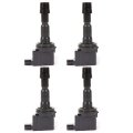 Ocpty Ignition Coil Pack For Uf-626s 20-2014 Honda Cr-z 1 5l L4 2009-2014 Fit 1 Set Of 4 Packs 3-pins Coil 