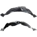 Ford F 250 Front Fender Liner Splash Guard 1987 1997 Driver And Passenger Side Pair Fits Xl Custom Xlt Lariat Fo1246104 