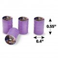 American Flag Patriotic Eagle Valve Stem Caps For Tire Rim Wheel Aluminum Purple