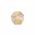Uxcell 1 4-inch Brass Cap 10pcs G1 4 Female Pipe Fitting Hex Compression Stop Valve Connector