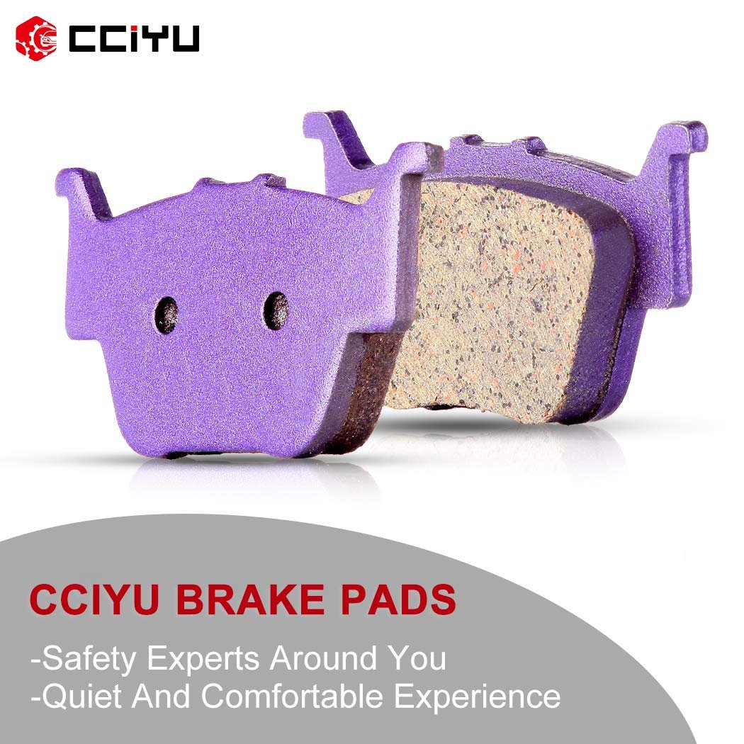 3 Pair Carbon Fiber Brake Pads For Honda Rancher 420 2009 2015 Front And Rear Fa373 Fa84