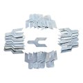 Alignment Shim For 1990 1991 1992 Cadillac Brougham Nylon Silver 50 Pieces 0 03 Thickness Front Position