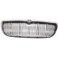 Grille Assembly For Mercury Grand Marquis 1998 1999 2000 2001 2002 Chrome Shell With Painted Black Insert Plastic Fo1200353 