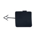 Carlights360 For Dodge Journey 2011-2019 Tow Hook Cover Front Plastic Material Primed Paint To Match Finish Replacement 