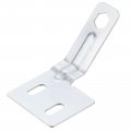 Uxcell Bifold Door Hardware 4-pack Bi-fold Surface Aligner Closet Repair Part Kit For Sliding Wardrobes Folding Door Silver