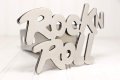 Custom Hitch Covers 12824-stainless Rock N Roll Cover 