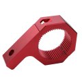 Auto Dynasty 2 Inches Mounting Bracket Off-road Light Bar Tube Clamp Roof Roll Cage Holder Packs Red