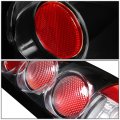 Compatible With Chevy Gmc C K C10 Series Pair Of Black Housing Clear Lens Altezza Style Brake Tail Lights
