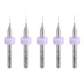 Pcb Drill Bits 0 3mm Tungsten Carbide Rotary Tool Jewelry Cnc Engraving Print Circuit Board Micro 1 8 Inch Shank 5 Pcs