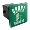 Bronx Community College Broncos Logo Tow Trailer Hitch Cover Plug Insert 2