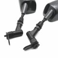 Smt-mini Mirrors Compatible With Cbr 600rr Kawasaki Ninja 636 Zx6r Yamaha Yzf R6 R1 Carbon B075vm1m2m