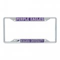 Niagara University Purple Eagles Nu Metal License Plate Frame For Front Or Back Of Car Officially Licensed Mascot 