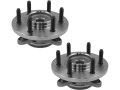 Front Wheel Hub Bearing Kit 2 Piece Compatible With 2007-2010 Ford Expedition 4wd 