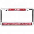 Eastern Washington Eagles Logo Full Size Standard License Plate Metal Frame