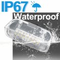 2pcs Led Courtesy Rear Door Light For Volkswagen Tiguan Golf Gti Mk5 Mk6 Jetta Passat Nms White Powered By High Power Smd