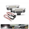 2pcs Led Courtesy Rear Door Light For Volkswagen Tiguan Golf Gti Mk5 Mk6 Jetta Passat Nms White Powered By High Power Smd