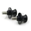 Black 10mm Swingarm Spools Sliders For Kawasaki Ninja Zx6r 9r 10r 12r 14r Z750 S B074wlvw1f 