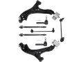 Front Control Arm Sway Bar Link Ball Joint Tie Rod End Kit 8 Piece For 2005-2007 Chevy Equinox 