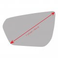 New Mirror Glass With Full Size Adhesive For 2018-2024 Chevrolet Equinox Gmc Terrain Driver Side View Left Lh