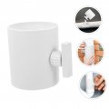 Uonlytech Draft Blocker Shut-off Valve Backdraft Damper Manual Ducting Regulating Backflow Duct Air Fan Pvc White
