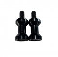 Pro-tek Black Swing Arm Spools For Ktm 690 Enduro R Hard 2008 2009 2010 2011 2012 2013 Spool Sliders 10mm Black 