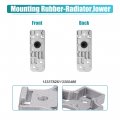 X Autohaux 2set Lower Radiator Bracket With Rubber Cushion Bushing Radiato For Chevrolet Cruze Limited 2016 Chevy 2011-2015