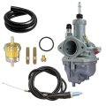 Carburetor Throttle Cable Kit For Yamaha Moto 4 Yfm200 Yfm225 Yfm250 1985-1991 Atv With Accessories 