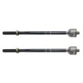 Tie Rod Ends Front Driver And Passenger Side Inner Pair Adjustable For Mercury Mariner 2008 2009 