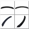 Labwork Glossy Black Abs Plastic Track Pack Style Trunk Spoiler Wing Replacement For 2015-2021 Mustang Coupe Models