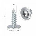 Uxcell Phillips Head Self Tapping Screws 8 X 1 2 Carbon Steel Wood Sheet Metal Screw 100pcs