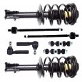 Ocpty Stabilizer Bar Link Kit Front Strut Spring Assembly Tie Rod End Suspension Parts Fits 2001-2010 For Chrysler Pt Cruiser
